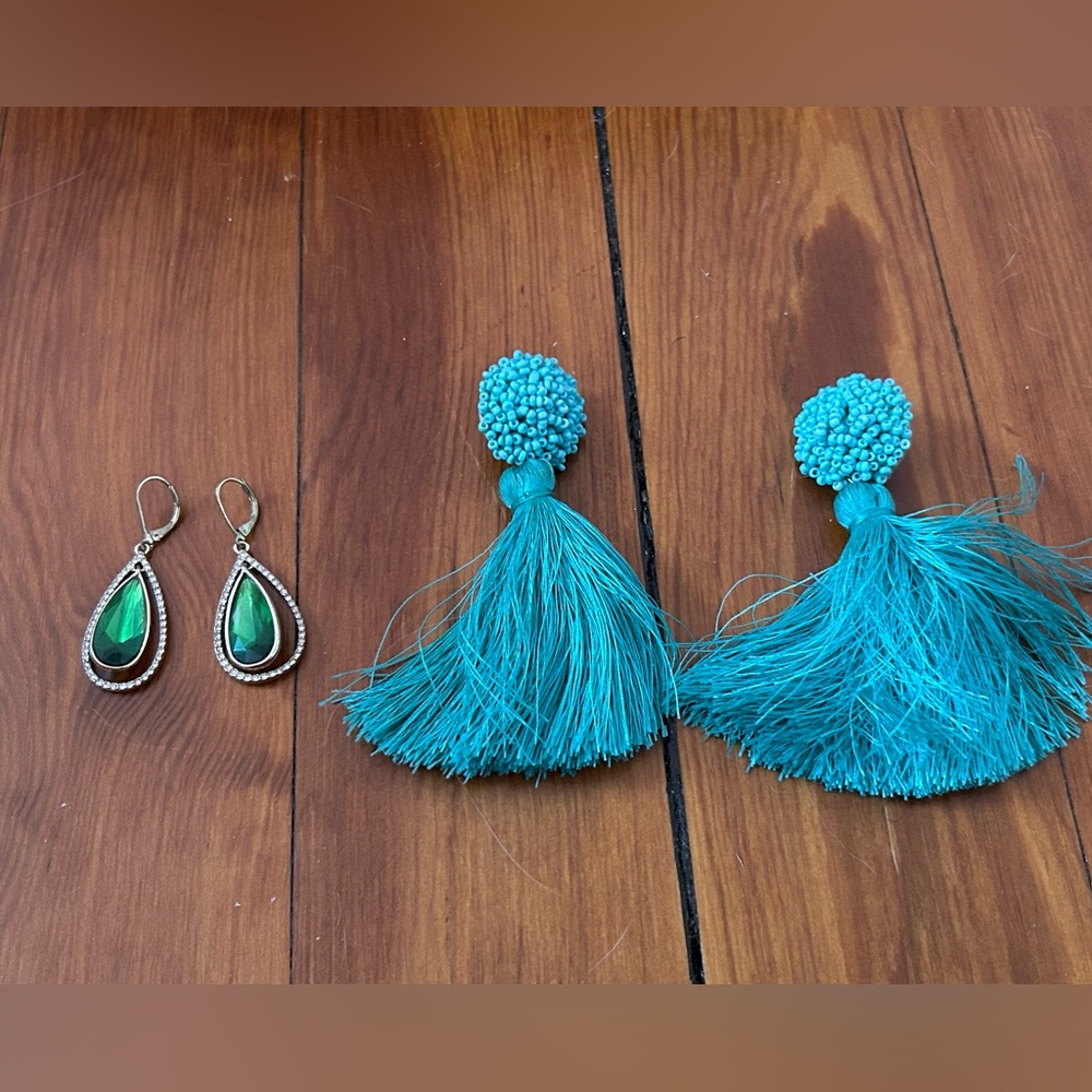 Beautiful set of earrings for a night out!